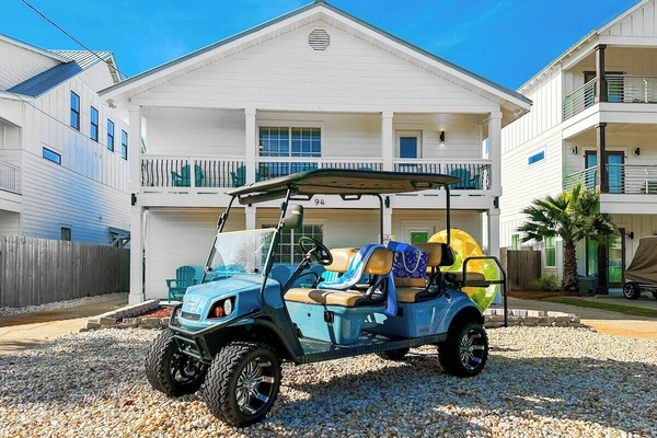 "Had a wonderful time at the Blue Marlin!...Golf cart was awesome for beach trips" - Danielle, '23