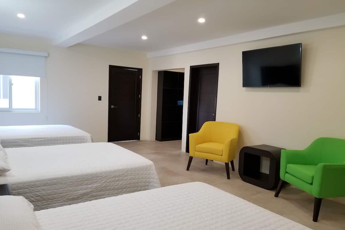 1 bedroom, premium bedding, free WiFi