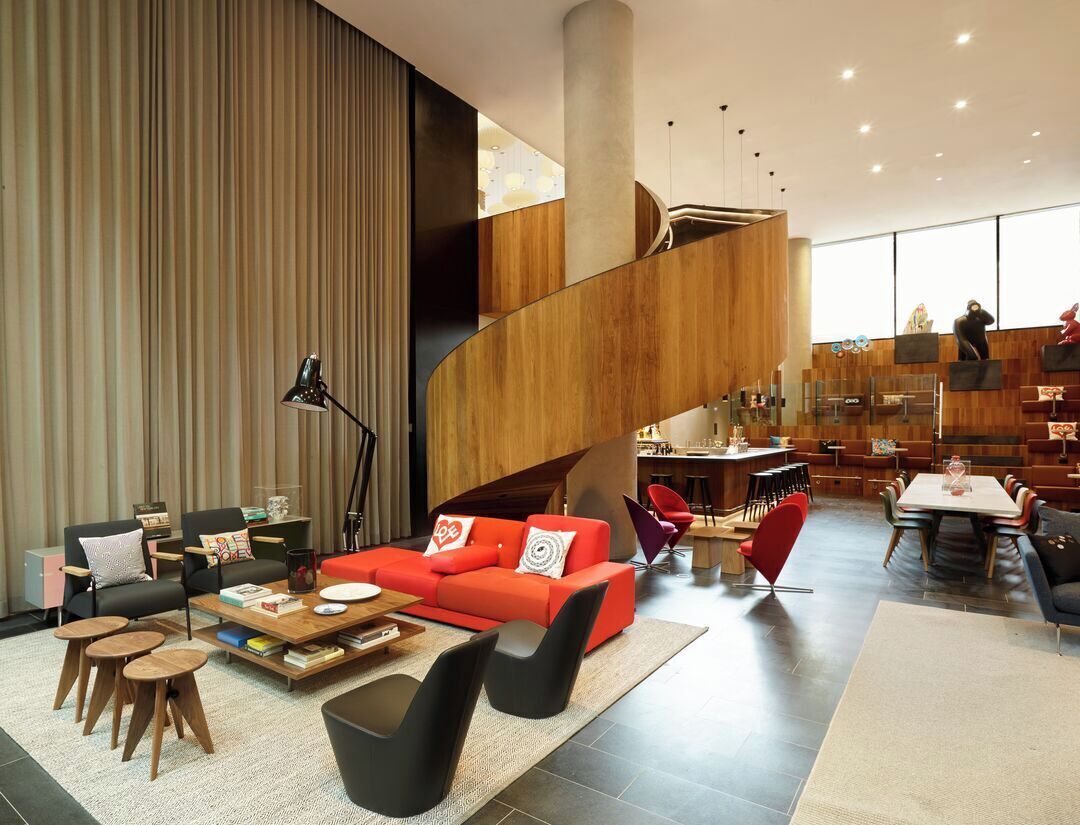 Lobby sitting area