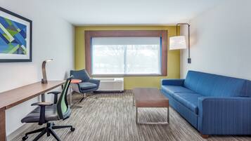 Suite, 1 King Bed with Sofa bed