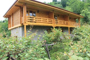 Façade de l’hébergement