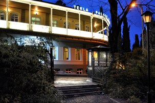 Front of property - evening/night