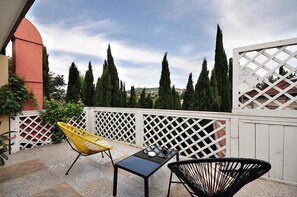 Family Suite, Terrace, City View | Terrace/patio