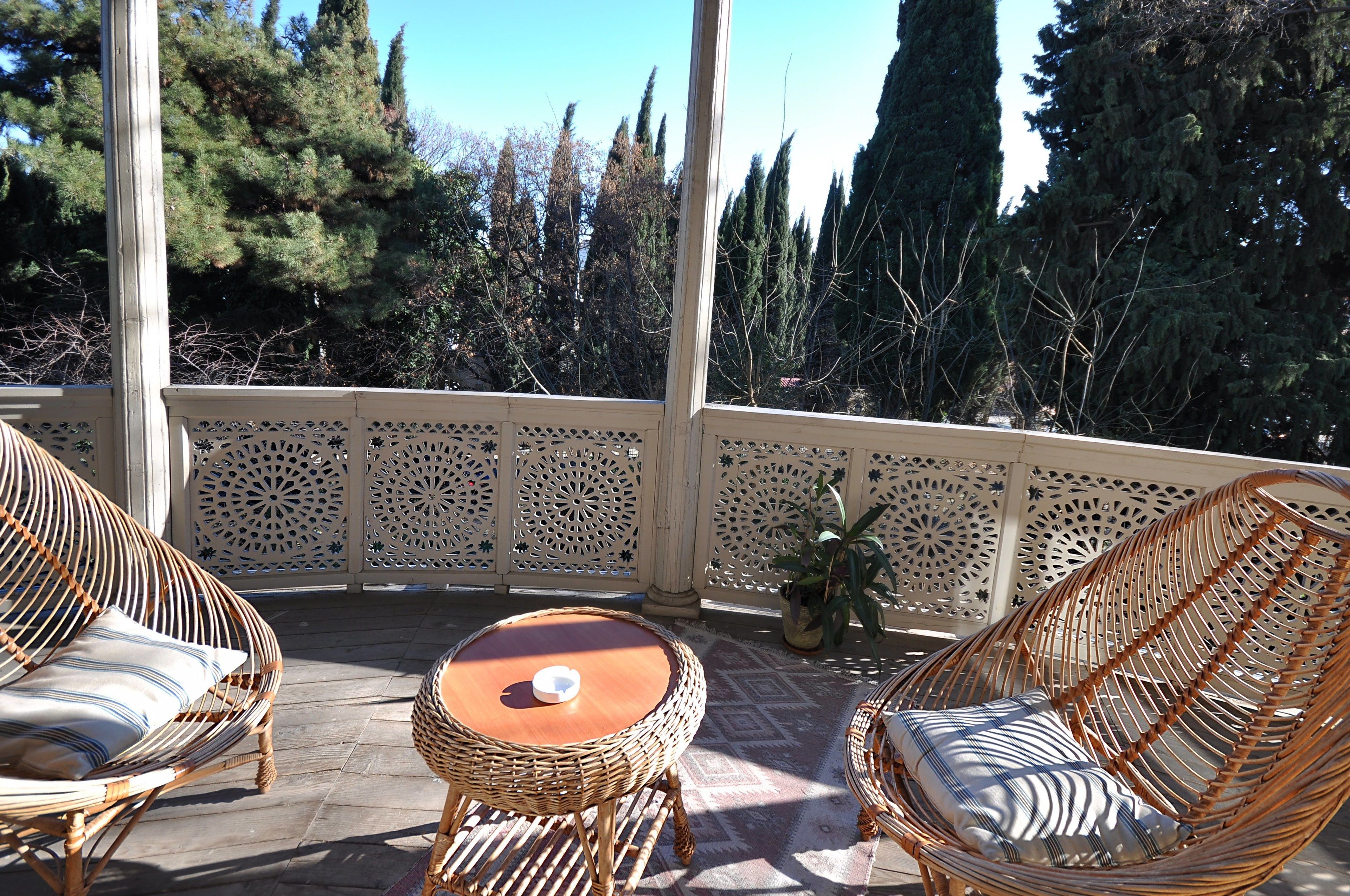 superior double room, balcony, park view | balcony