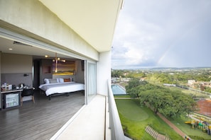 Minibar, in-room safe, desk, blackout curtains