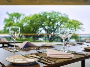 Lunch and dinner served, Regional cuisine