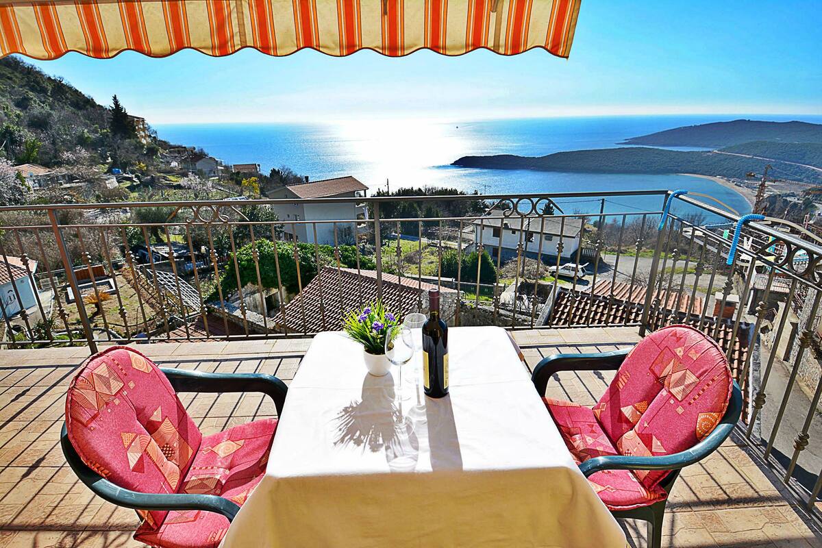 Studio, Terrace, Sea View | Balcony