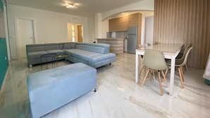 Comfort Apartment | Living area | Flat-screen TV - B&T Apartments (Becici)