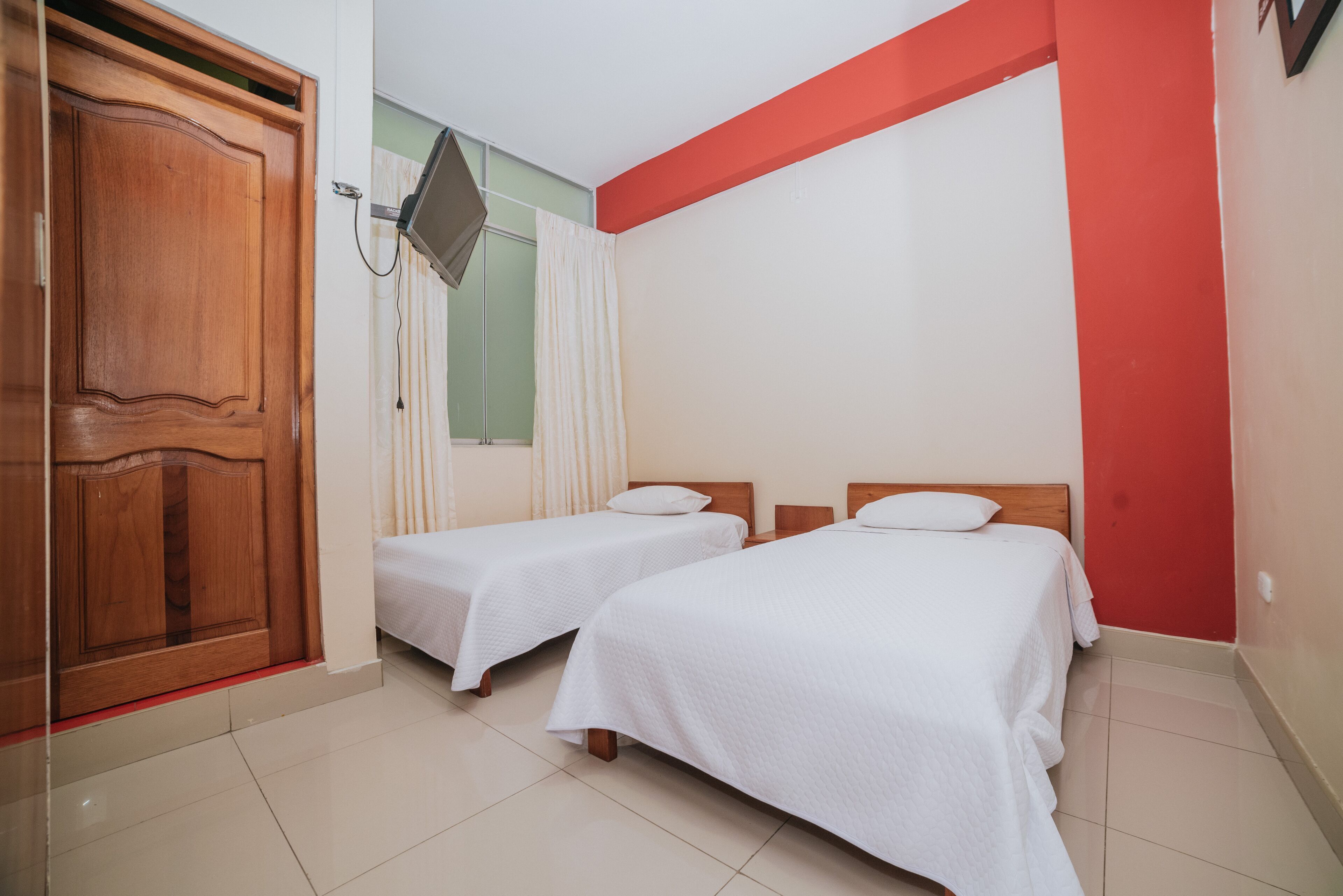 Premium bedding, down duvets, memory-foam beds, desk