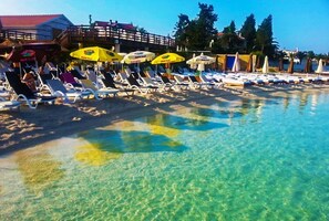 ビーチの近く