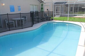 Piscine chauffée
