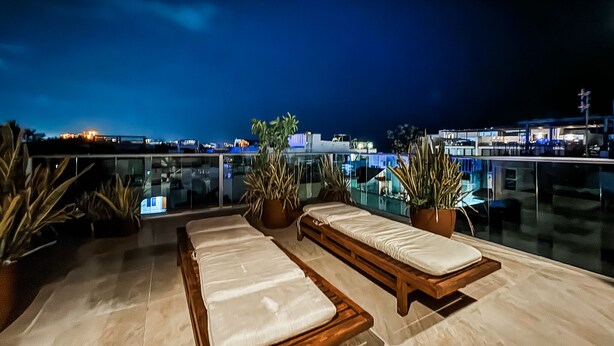 Unclassified image, 1 of 45, button - MAGIC PARADISE MAMITAS BEACH AREA, Partial Ocean View from rooftop (Playa del Carmen)