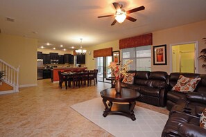 TV, video-game console, DVD player - Champions Gate Pool Home | 3 King Suites | Game Room | Dog Friendly (Champions Gate)
