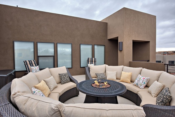 Overnattingsstedets uteområder