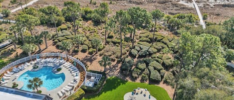 Una piscina climatizada