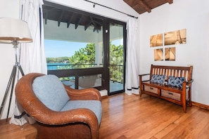 TV, DVD player, stereo