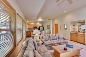 TV, fireplace, DVD player, table tennis