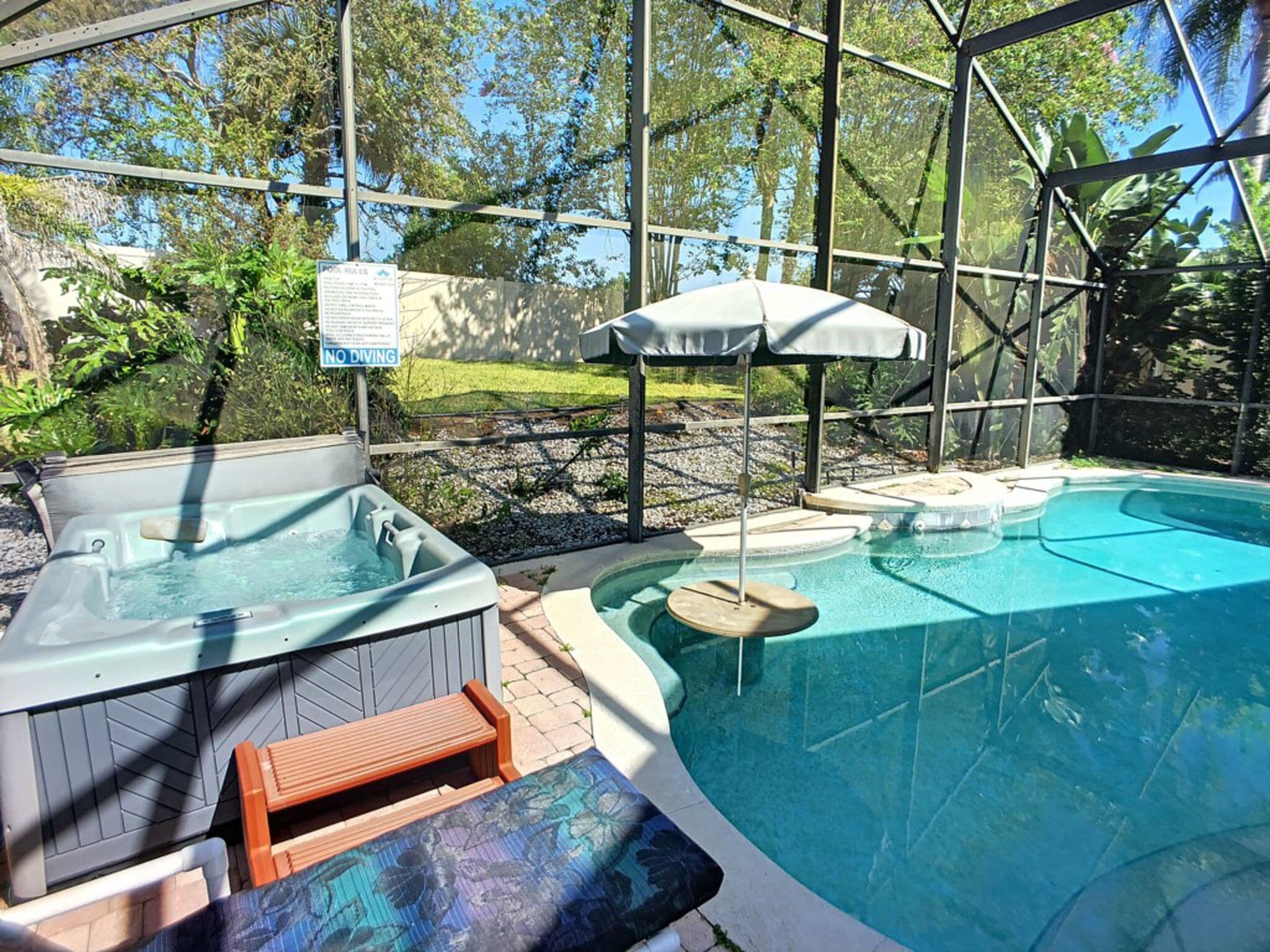 Piscine chauffée