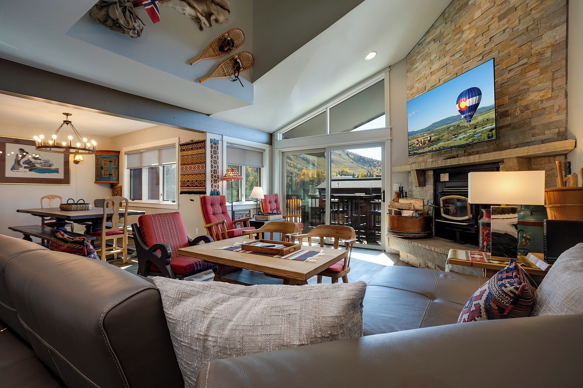 تلفزيون، مدفأة