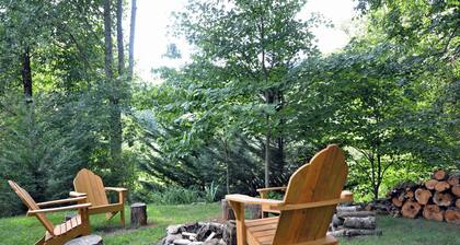 Valley View Cottage-Wasserscheide Kabinen-Outdoor Firepit