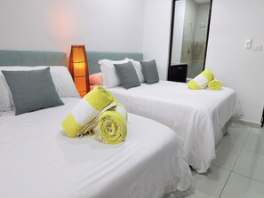 2 habitaciones, tabla de planchar con plancha y wifi gratis
