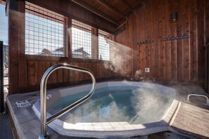 Indoor spa tub - W3224 | Base Area Across Street | Pool | Hot Tub | Winter Shuttle (Steamboat Springs)