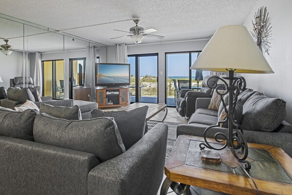 Televisión y reproductor de DVD 