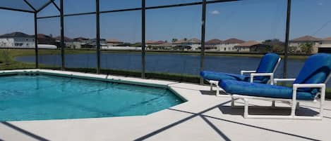 Una piscina climatizada