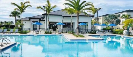 Una piscina climatizada