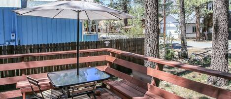 Àrea exterior de l'allotjament