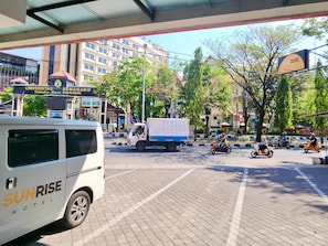 Uitzicht vanuit accommodatie