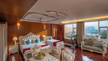 Premium Suite | 1 bedroom, premium bedding, in-room safe, individually decorated