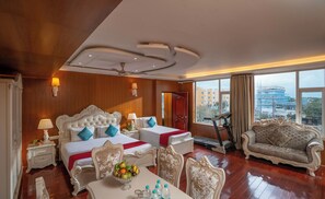 Premium Suite | 1 bedroom, premium bedding, in-room safe, individually decorated