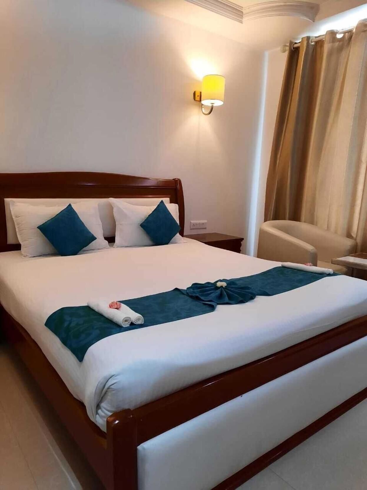 1 habitación y ropa de cama de alta calidad 