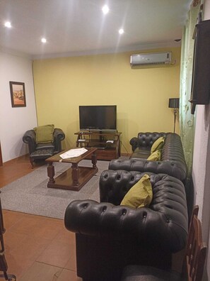 TV, fireplace, DVD player, table tennis