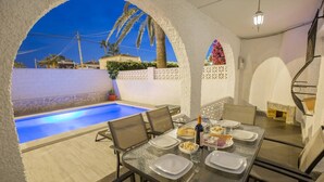 Outdoor dining - Fidalsa Relax Pool your Refuge (Torrevieja)