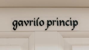 Bed in a 6-bed dormitory (Gavrilo Princip)