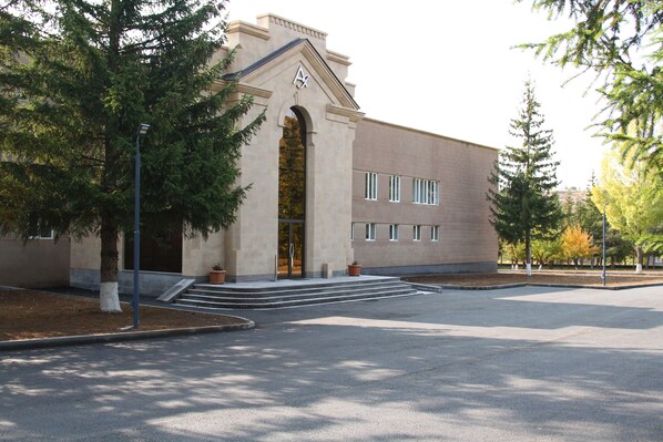 Façade de l’hébergement