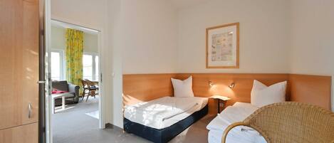 3 bedrooms, iron/ironing board, travel cot, WiFi