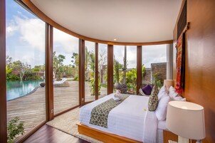 3 habitaciones, caja de seguridad en la habitación y escritorio 