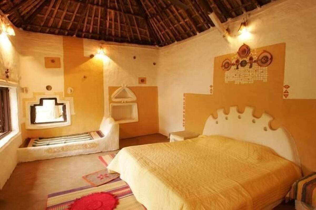 Family Double Room, 1 Queen Bed, Garden View, Garden Area