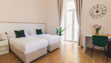 Deluxe Double or Twin Room, Balcony | Premium bedding, individually furnished, desk, soundproofing