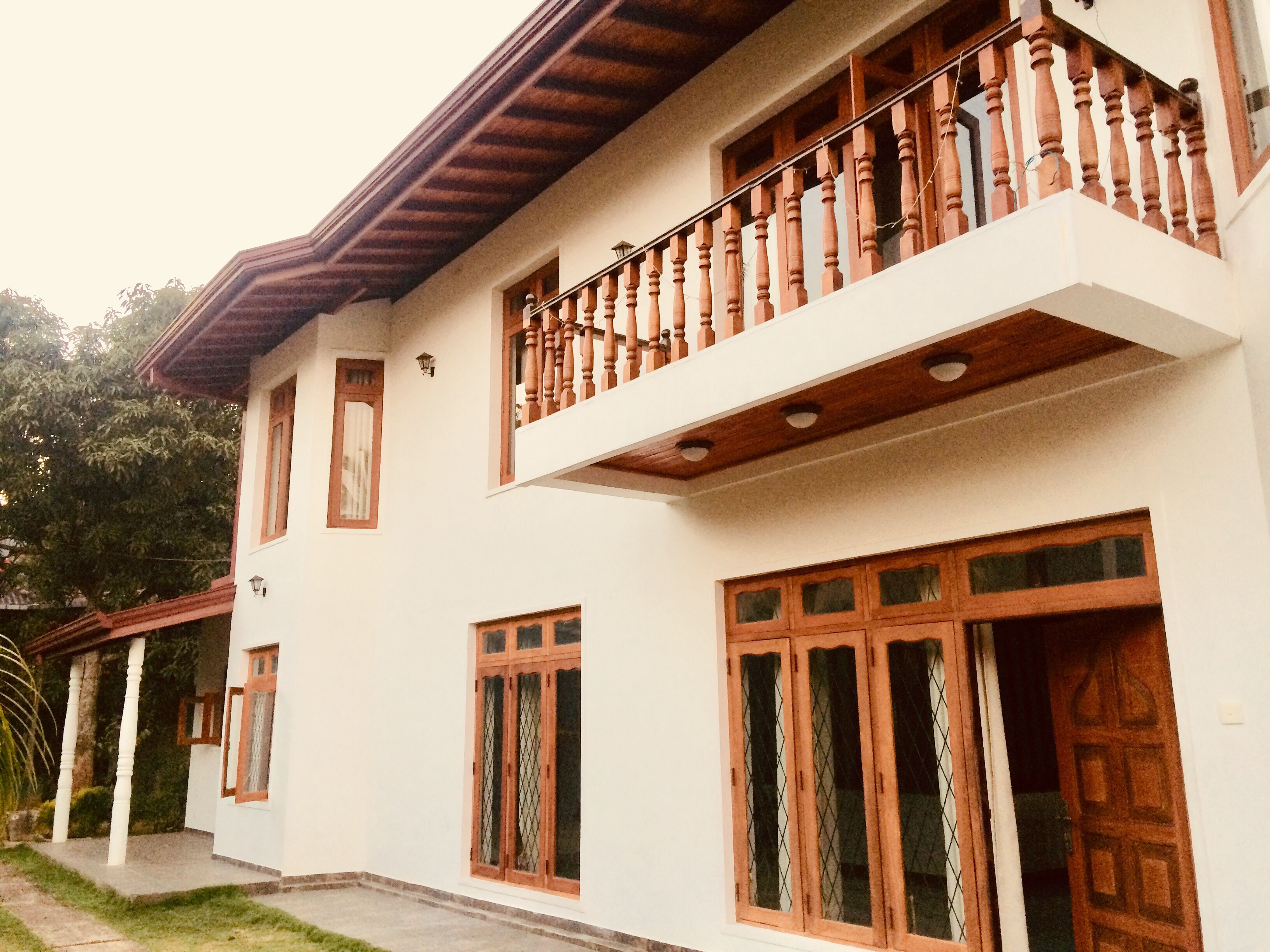 Fassade der Unterkunft