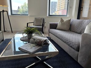 Apartment, 2 Bedrooms, Balcony | Living area | 42-inch flat-screen TV with digital channels, TV