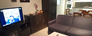 TV, books, offices
