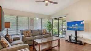 Smart TV, books, music library