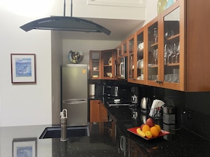 Fridge, microwave, stovetop, dishwasher - Guest House in Sunny Carmel Valley. (Carmel Valley)