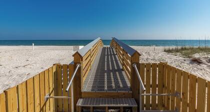 Harbor House B19 | Beachfront Condo with Pool & Covered Parking