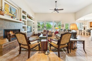 TV, DVD player, stereo, offices