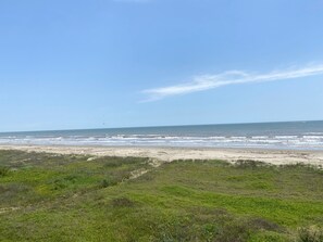 On the beach